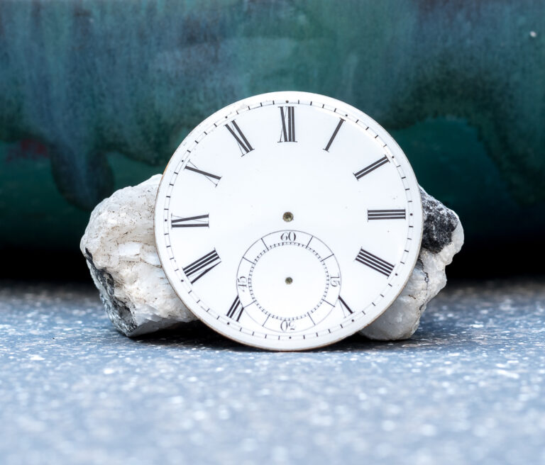 Die Uhr am Handgelenk