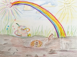Regenbogen Maus